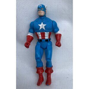 CAPTAIN AMERICA Vintage 1990 Marvel Action Figure ToyBiz